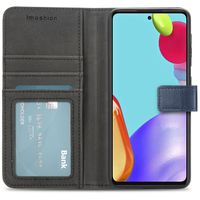 imoshion Étui de télephone portefeuille Samsung Galaxy A52(s) (5G/4G) - Bleu foncé