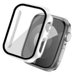 imoshion Coque rigide à couverture complète Apple Watch 7 / 8 / 9 - 41 mm - Blanc