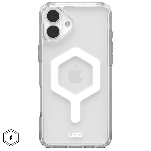 UAG Coque Plyo MagSafe iPhone 16 Plus - Ice / White