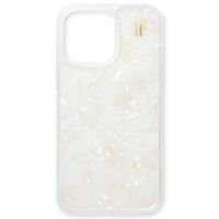 iDeal of Sweden Coque Pearlized iPhone 15 Pro Max - Blanc