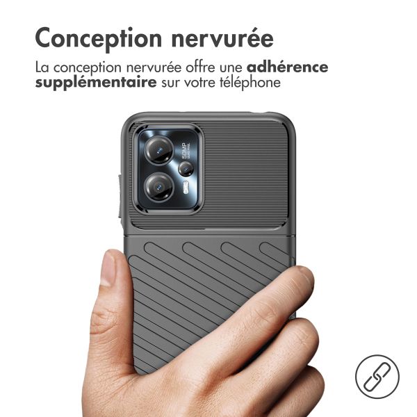 imoshion Coque arrière Thunder Motorola Moto G13 / G23 - Noir