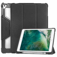 Accezz Coque tablette Rugged Trifold Apple iPad 6 (2018) 9.7 pouces / iPad 5 (2017) 9.7 pouces / Air 2 (2014)/Air 1 (2013) - Noir