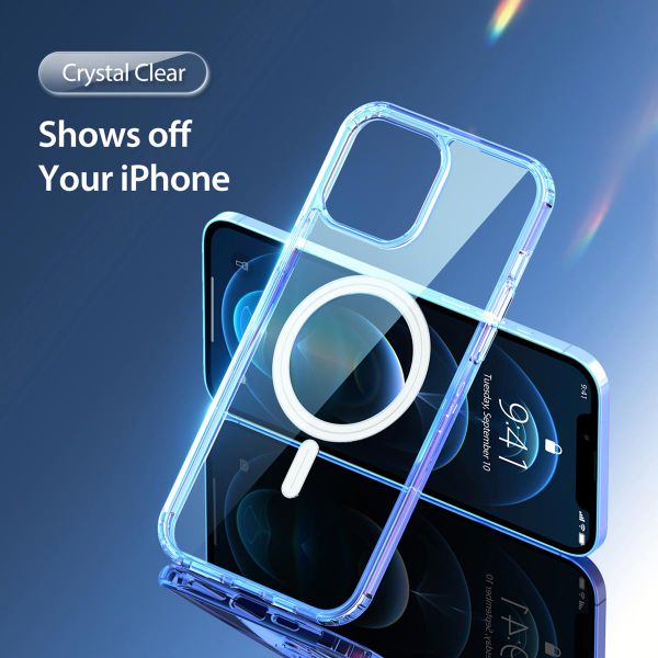 Dux Ducis Coque arrière Clin avec MagSafe iPhone 12 Pro Max - Transparent