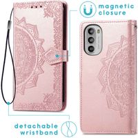 imoshion Etui de télephone Mandala Sony Xperia 10 IV - Rose Doré