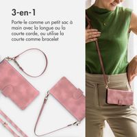 imoshion Etui de télephone portefeuille avec cordon Apple iPhone 14 / 13 - Rose