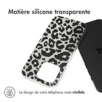 imoshion Coque Design Apple iPhone 15 Pro - Leopard Transparent