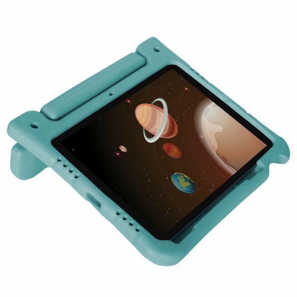 Targus Coque tablette kidsproof Antibactérien iPad Air 11 pouces (2024) M2 / Air 5 (2022) / Air 4 (2020) / Pro 11 (2018/2020/2021/2022) / iPad 10 (2022) 10.9 pouces - Teal