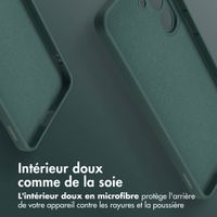 imoshion Coque Couleur avec MagSafe Samsung Galaxy S25 FE - Vert foncé
