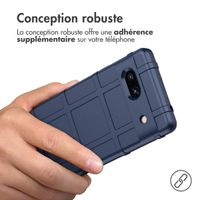 imoshion Coque Rugged Shield Google Pixel 7a - Bleu foncé