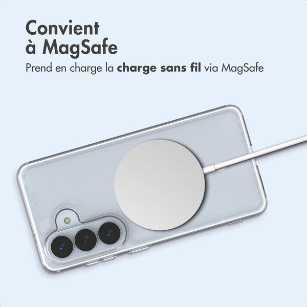 imoshion Coque arrière de protection avec MagSafe Samsung Galaxy S26 Plus - Transparent