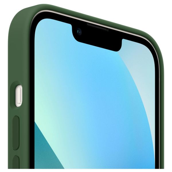 Apple Coque en silicone MagSafe Apple iPhone 13 Mini - Vert