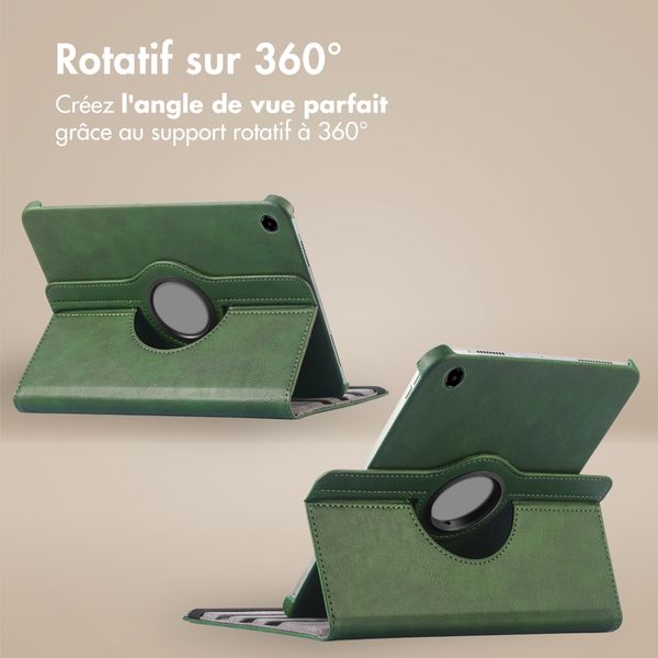 imoshion Coque tablette rotatif à 360° Samsung Galaxy Tab A11 Plus - Vert
