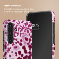 Selencia Coque arrière Vivid Samsung Galaxy S25 - Cosmic Orchid