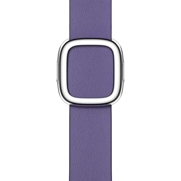 Apple Leather Band Modern Buckle Apple Watch Series 1 á 9 / SE (38/40/41 mm) | Series 10 (42 mm) - Taille S - Wisteria