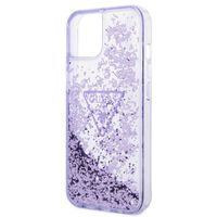 Guess Coque Liquid Glitter iPhone 14 - Lila