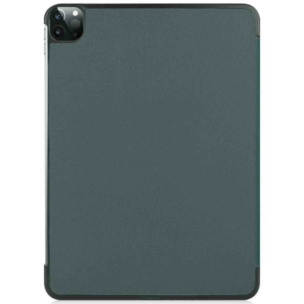 imoshion Coque tablette Trifold iPad Pro 12.9 (2018/2020/2021/2022) - Vert foncé