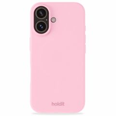 Holdit Coque Silicone iPhone 16 Plus - Pink