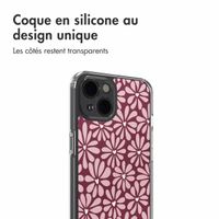 imoshion Coque Design Apple iPhone 14 - Bloom Love Blush