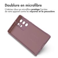 imoshion Coque arrière EasyGrip Samsung Galaxy S22 Ultra - Violet