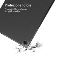 imoshion Coque tablette Trifold Samsung Galaxy Tab A11 Plus - Noir