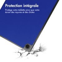 imoshion Coque tablette Trifold Samsung Galaxy Tab A11 Plus - Cobalt Blue