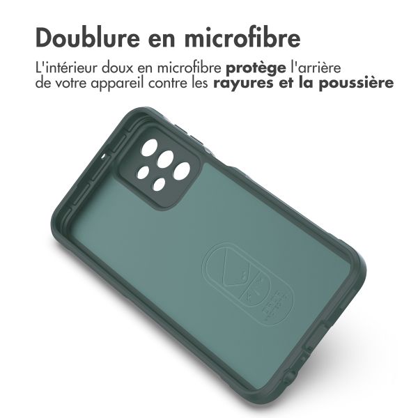 imoshion Coque arrière EasyGrip Samsung Galaxy A23 (5G) - Vert foncé