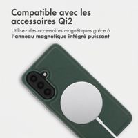 Accezz Coque arrière Edge avec MagSafe Samsung Galaxy A57 (5G) - Vert