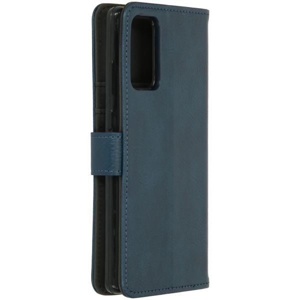 imoshion Étui de téléphone portefeuille Luxe Samsung Galaxy Note 20 - Bleu foncé