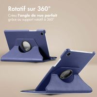 imoshion Coque tablette rotatif à 360° Galaxy Tab A8 - Bleu foncé