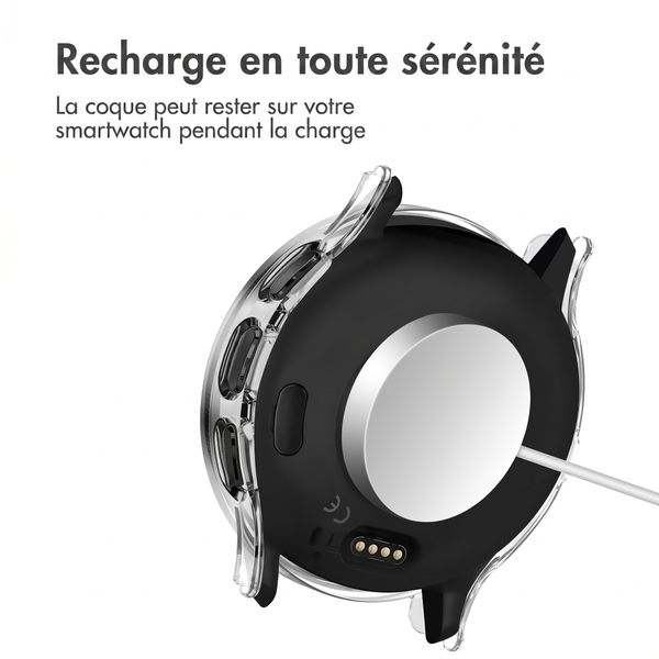 imoshion Coque rigide à couverture complète Garmin Venu 3 - Transparent