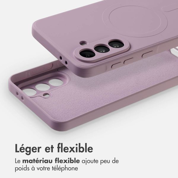 imoshion Coque Couleur avec MagSafe Samsung Galaxy A36 - Violet