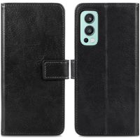 imoshion Étui de téléphone portefeuille Luxe OnePlus Nord 2 - Noir