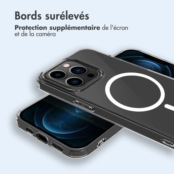 imoshion Coque arrière de protection avec MagSafe Apple iPhone 12 Pro Max - Transparent