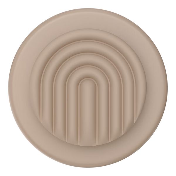 PopSockets PopGrip MagSafe Round - Curves Latte