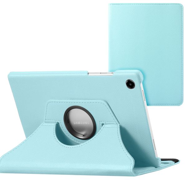 imoshion Coque tablette rotatif à 360° Samsung Galaxy Tab A7 - Bleu clair