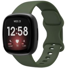 imoshion Bracelet en silicone⁺ Fitbit Versa 4 / 3 / Sense (2) - Vert foncé