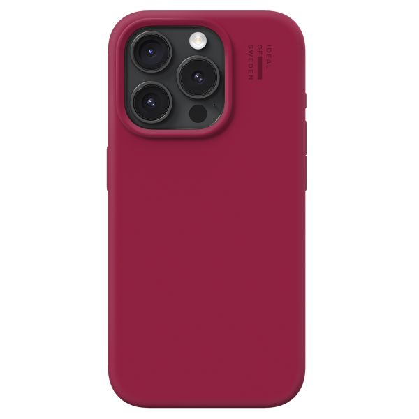 iDeal of Sweden Coque Silicone Apple iPhone 14 Pro - Cranberry