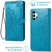 imoshion Etui de télephone Mandala Samsung Galaxy A32 (5G) - Turquoise