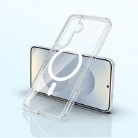 Accezz Coque arrière Xtreme Impact avec MagSafe Samsung Galaxy S25 Plus - Transparent