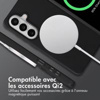imoshion Coque arrière Color avec cordon amovible et MagSafe Samsung Galaxy S26 - Noir