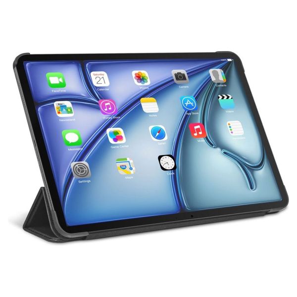 Decoded Textured Sillicon Slim Cover Apple iPad Air 13 pouces (2025) M3 / (2024) M2 - Navy Peony