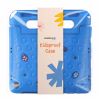 imoshion Coque kidsproof avec poupées amovibles Apple iPad 11 (2025) 11 pouces A16 / iPad 10 (2022) 10.9 pouces - Bleu