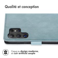 imoshion Étui de télephone portefeuille Samsung Galaxy S24 Ultra - Bleu clair