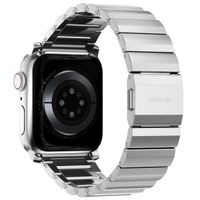 Nomad Bracelet à maillons magnétiques en acier Apple Watch Series 1 t/m 11 / SE / Ultra (44/45/46/49 mm) - Silver