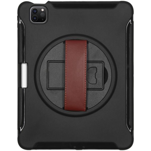 Coque Defender avec sangle iPad Air 11 pouces (2024) M2 / Air 5 (2022) / Air 4 (2020) - Noir