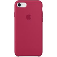 Apple Coque en silicone Apple iPhone SE (2022 / 2020) / 8 / 7 - Rose Red