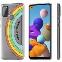 imoshion Coque Design Samsung Galaxy A21s - Rainbow - Multicolor