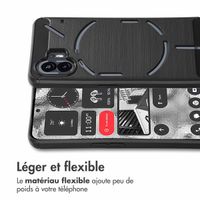 imoshion Coque Brushed Nothing Phone (2) - Noir