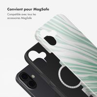 Selencia Coque arrière Vivid avec MagSafe Apple iPhone 16 - Nature Grayed Jade
