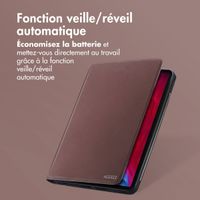 Accezz Coque tablette Classic Apple iPad Pro 12.9 (2022) / Pro 12.9 (2021) / Pro 12.9 (2020) - Marron